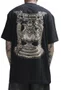 Camiseta Masculina Blunt Premium Palazzo B Manga Curta Estampada - Preto