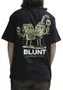 Camiseta Masculina Blunt Premium Ragazzi Manga Curta Estampada - Preto