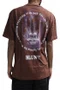 Camiseta Masculina Blunt Specter B Manga Curta Estampada - Marrom