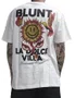 Camiseta Masculina Blunt Sunbliss B Manga Curta Estampada - Branco