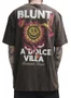 Camiseta Masculina Blunt Sunbliss B Manga Curta Estampada - Marrom