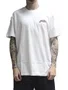 Camiseta Masculina Blunt Type B Manga Curta Estampada - New White