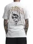 Camiseta Masculina Blunt Vitti B Manga Curta Estampada - Branco