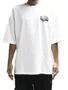 Camiseta Masculina Blunt Wonderland Manga Curta Estampada - Off White