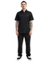 Camiseta Masculina Botão HB Deluxe Manga Curta - Preto