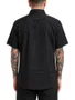 Camiseta Masculina Botão HB Deluxe Manga Curta - Preto