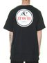 Camiseta Masculina BWB Logo Chest Manga Curta Estampada - Preto