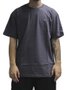 Camiseta Masculina Champion ATH Basic Emb Logo Manga Curta Estampada - Cinza Escuro
