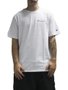 Camiseta Masculina Champion Mini Script Manga Curta Estampada - Branco