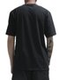 Camiseta Masculina Champion Mini Script Manga Curta Estampada - Preto