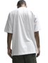 Camiseta Masculina Chocolate Chuck Over Manga Curta Estampada - Branco