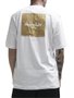 Camiseta Masculina Chocolate Og Chunk Square Manga Curta Estampada - Branco