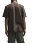 Camiseta Masculina Chocolate Og Script Manga Curta Estampada - Marrom