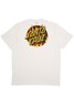 Camiseta Masculina Colab THRASHER X SANTA CRUZ Flame Dot SS Big - Off white