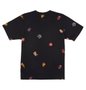 Camiseta Masculina DC All Over Pocket Manga Curta Estampada - Preto