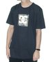 Camiseta Masculina DC Camo Star Fill Manga Curta Estampada - Preto