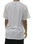 Camiseta Masculina DC Initial Manga Curta Estampada - Branco