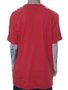Camiseta Masculina DC M/C League Manga Curta Estampada - Vermelho