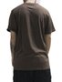 Camiseta Masculina DC Palletline Manga Curta Estampada - Marrom Escuro