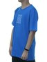 Camiseta Masculina DC Past Future Present Manga Curta Estampada - Azul