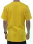 Camiseta Masculina DC Star Manga Curta Estampada - Amarelo