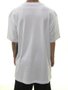 Camiseta Masculina DGK Beam Tee Manga Curta Estampada - Branco