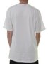 Camiseta Masculina DGK Burner Manga Curta Estampada - Branco