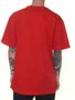 Camiseta Masculina DGK Faith Tee Manga Curta Estampado - Vermelho