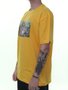 Camiseta Masculina DGK Irie Tee Manga Curta Estampada - Amarelo