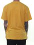 Camiseta Masculina DGK Irie Tee Manga Curta Estampada - Amarelo