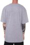 Camiseta Masculina DGK Levels Tee BIG Manga Curta Estampada - Cinza Mesclado