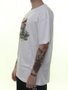 Camiseta Masculina DGK Lougin Tee Manga Curta Estampada - Branco