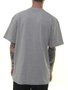Camiseta Masculina DGK Math Tee Manga Curta Estampado - Cinza Mesclado