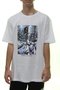 Camiseta Masculina DGK Polar Tee Manga Curta - Branco