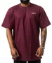 Camiseta Masculina Dhoo Street Manga Curta Estampada - Bordo