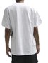 Camiseta Masculina Diamond Box Logo Manga Curta Estampada - Branco
