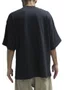 Camiseta Masculina Diamond Brilliant Oversized Manga Curta Estampada - Preto