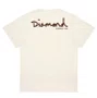 Camiseta Masculina Diamond Brilliant Sign Manga Curta Estampada - Off White
