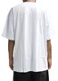 Camiseta Masculina Diamond Classic Oversized Manga Curta Estampada - Branco