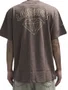 Camiseta Masculina Diamond DMND X Layback Manga Curta Estampada - Marrom