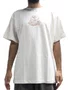 Camiseta Masculina DIamond Eternal Light Manga Curta Estampada - Off White