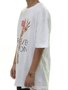 Camiseta Masculina Diamond Heart Big Manga Curta Estampada - Branco