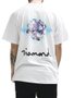 Camiseta Masculina Diamond Inner Manga Curta Estampada - Branco