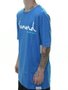 Camiseta Masculina Diamond OG Script Tee Manga Curta Estampada - Azul
