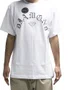 Camiseta Masculina Diamond Old English Manga Curta Estampada - Branco
