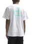 Camiseta Masculina Diamond Polo Script Manga Curta Estampada - Branco
