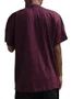Camiseta Masculina Diamond Sign Manga Curta Estampada - Vinho