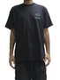 Camiseta Masculina Diamond Small Og Sign Manga Curta Estampada - Preto