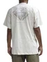 Camiseta Masculina Diamond Splintered Shine Manga Curta Estampada - Off White