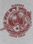 Camiseta Masculina Element Amardillo Manga Curta Estampada - Cinza/mescla